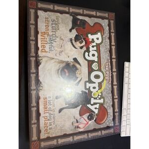 Pug-Opoly (Monopoly for Pug Lovers) Dogs Pugs Board Game NEW Sealed